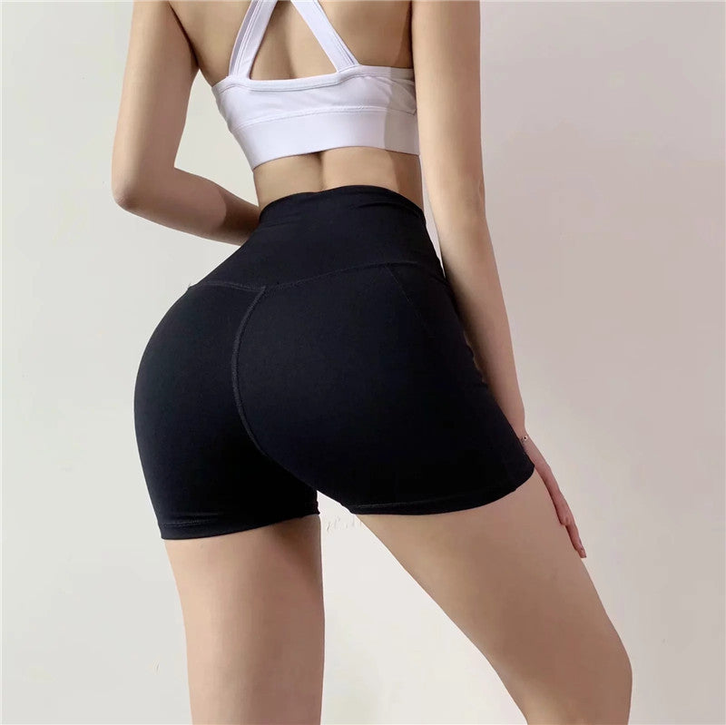Women's High-Waist Yoga and Gym Shorts